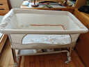 ANGI BABY嬰兒床多功能床折疊嬰兒床可移動(dòng)0-3歲嬰兒護(hù)理臺(tái)新生兒拼接大床 卡其色【護(hù)理臺(tái)+蚊帳+收納籃】 曬單實(shí)拍圖