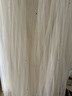 美洋（MEIYANG）莎莎半裙仙女群手工釘珠輕盈飄逸夢幻度假紗裙氣質夏季新款半身裙 米白（長版） L 曬單實拍圖
