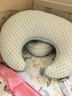 十月結晶嬰兒斜坡枕棉面防吐奶嗆奶躺靠睡覺哺乳練抬頭可機洗0-1歲 山嵐綠 曬單實拍圖