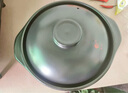 康舒康舒耐高溫干燒不裂淺鍋砂鍋燉鍋家用燃?xì)鉄鯗姨沾缮冲伾逃檬?康舒淺鍋適用3-5人 2.5L 曬單實拍圖