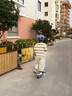 m-cro邁古micro兒童滑板車(chē)5-6-12歲中大童踏板車(chē)滑滑踏板車(chē)滑行溜溜車(chē) 藍色LED輪 建議身高100-160CM 曬單實(shí)拍圖