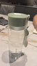 物生物玻璃杯耐高溫泡茶杯高顏值茶水分離大容量男士夏季水杯女生日禮物 曬單實(shí)拍圖