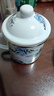 敏程搪瓷老式搪瓷杯水杯馬克杯帶蓋搪瓷缸子琺瑯涼水茶杯復(fù)古風(fēng)搪瓷缸 千里江山圖 9cm 曬單實(shí)拍圖