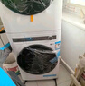 美的（Midea）洗烘套裝 10公斤滾筒洗衣機(jī)+熱泵烘干機(jī) 1.1洗凈比【清風(fēng)明月】MG100AIR1+AIR1 家電國家補(bǔ)貼 曬單實(shí)拍圖
