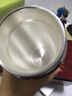 言易【七夕情人節(jié)禮物】高檔銀杯子999足銀內(nèi)膽銀水杯銀茶杯銀保溫杯 灰黑色【999足銀內(nèi)膽+檢測證書】 曬單實(shí)拍圖