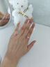 伊燦日韓新款可調(diào)節(jié)水鉆戒指女輕奢時(shí)尚小眾氣質(zhì)指環(huán)設(shè)計(jì)感高級(jí)食指戒 開口可調(diào)節(jié) 曬單實(shí)拍圖