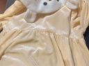 童泰女童連體秋季衣服裙子時(shí)尚長袖公主裙TS33Q337-DS 粉色 80cm  曬單實(shí)拍圖