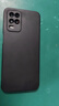菲科斯 適用OPPO K9x手機殼液態(tài)硅膠保護套鏡頭全包保護攝像頭直邊防摔男女軟殼 OPPOK9x【石墨黑】（單殼款） 曬單實(shí)拍圖