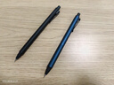 三菱（uni）KURUTOGA自動鉛筆 0.5mm金屬筆握考試書寫繪圖素描旋轉(zhuǎn)活動鉛筆 M5-KH 無聲藍(lán) 單支裝 曬單實拍圖