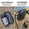 CAMPINGMOON柯曼BK-40便攜手提戰術(shù)包加長(cháng)野營(yíng)工具收納包地釘包 【BK-15】黑色小物件戰術(shù)包 曬單實(shí)拍圖