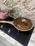 Amercook阿爾菲塔炒鍋不粘鍋麥飯石純鈦無涂層胖東來同款電磁爐燃?xì)庠钔ㄓ?有鈦二代花崗巖炒鍋 32cm 曬單實(shí)拍圖