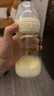 奶瓶寶寶新生兒防嗆奶防脹氣玻璃200ml配母乳S碼+防嗆SS 曬單實拍圖