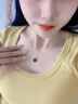 HR赫蓮娜正品輕奢溫感雙面變色四葉草項(xiàng)鏈女生七夕情人節(jié)禮物送女友 黑紅雙面四葉草項(xiàng)鏈【限定禮盒】 曬單實(shí)拍圖