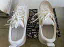 莎萊茜（SALAXI）2025秋冬新款歐洲站潮牌情侶男鞋阿甘鞋運動(dòng)鞋厚底增高女士老爹鞋 白色 40 男款 曬單實(shí)拍圖