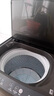 美的（Midea）波輪洗衣機全自動(dòng)12kg大容量家用專(zhuān)利免清洗不銹鋼立方內桶12h智能預約水電雙寬省水省電一級能效 MB12L2 曬單實(shí)拍圖