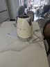 SMEG/斯麥格KLF04電熱水壺燒水壺1.7L大容量復古家用自動斷電保溫一體不銹鋼開水泡茶煮茶恒溫過濾水垢 1.7L 奶白色 曬單實拍圖