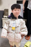 巴拉巴拉嬰兒花版羽絨服女童冬季短款外套保暖2024甜美時尚萌208424107010 曬單實拍圖