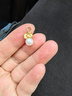 周生生七夕禮物珍珠黃金吊墜HelloKitty三麗鷗足金蝴蝶結(jié)掛墜92634P定價(jià) 曬單實(shí)拍圖