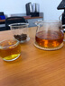 禾艾蘇（heisou）玻璃茶壺耐熱加厚茶具套裝家用花茶壺耐高溫泡茶壺茶水分離沏茶壺 壓嘴壺500ML 曬單實(shí)拍圖