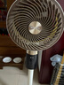 創(chuàng)維【全屋驅(qū)蚊】空氣循環(huán)扇家用電風(fēng)扇落地扇2025新款大風(fēng)量語音遙控輕音節(jié)能臥室小風(fēng)扇Q522 白咖色 曬單實拍圖