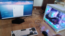 AOC 23.8英寸 顯示器 廣色域  FastIPS快速液晶1ms響應 HDR10 低藍光不閃 小鋼炮游戲電競顯示屏 進階款 24G11ZE 240HZ FastIPS 曬單實拍圖