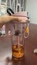 物生物（RELEA）水杯女大容量tritan塑料杯夏吸管杯子冰霸杯學(xué)生水壺茶杯生日禮物 曬單實(shí)拍圖