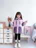 G.DUCKKIDS女童沖鋒衣外套春秋款2025秋裝新款洋氣兒童秋冬裝加厚冬季三合一 外套+內(nèi)膽 130 cm 曬單實(shí)拍圖