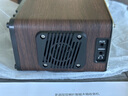漢榮達HRD-802  新款航空全波段收音機插卡藍牙雙喇叭音響帶信號轉(zhuǎn)發(fā)器高清屏幕 桃木色 曬單實拍圖