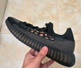 阿迪達(dá)斯yeezy350黑天使椰子夏日透氣男女時(shí)尚運(yùn)動(dòng)鞋GX3791UK 45 曬單實(shí)拍圖