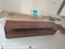 烏金木電視柜帶伸縮柜現代簡約全實木落地簡約儲物柜柜地柜矮柜 2米烏金木電視柜 曬單實拍圖
