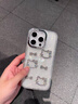 鹿途者 DEERWALK水鉆蝴蝶結(jié)kt貓適用蘋果16手機殼iphone16pro新款15promax1貝殼紋13氣囊防摔12相機按鍵全包高級感 【kt貓】AI相機按鍵*幻彩貝殼紋*水鉆全包邊 iPho 曬單實拍圖