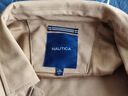 諾帝卡（NAUTICA）【單件直降】春夏新款經(jīng)典簡(jiǎn)約挺闊有型翻領(lǐng)薄外套夾克男JO4306 深卡其2BB M 曬單實(shí)拍圖