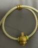 周大福chiikawa聯(lián)名吉伊卡哇足金轉(zhuǎn)運(yùn)珠吊墜配繩 烏薩奇 R37553 曬單實(shí)拍圖