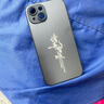 蒼梵蘋果14手機(jī)殼iPhone14新款鏡頭全包保護(hù)套Apple磨砂硅膠軟邊防指紋防摔外殼簡(jiǎn)約高級(jí)感時(shí)尚男女士 石墨黑【諸事皆順】膚感磨砂 蘋果14 曬單實(shí)拍圖