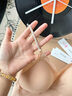 草本初色孫怡同款內(nèi)衣女夏薄款涼感文胸罩聚攏小胸細肩帶 粉底液 【草本初色孫怡同款】 L 【91-110斤】 曬單實拍圖