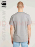 G-STAR RAW25夏季新款Nifous男士短袖舒適純色舒適夏裝時(shí)尚透氣T恤D24449 合金灰 L 曬單實(shí)拍圖