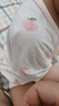 新生兒衣服夏季薄款連體衣A類(lèi)純棉無(wú)骨空調服男女寶寶哈衣爬服 【圓點(diǎn)兔+粉桃花】2件裝 90cm 【建議寶寶體重：19-24斤】 曬單實(shí)拍圖