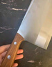 王麻子 刀具菜刀家用不銹鋼切菜刀廚師刀酒店飯店專(zhuān)用鋒利切肉刀 王麻子-廚片刀【贈雙面磨刀石】 曬單實(shí)拍圖