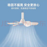 志高（CHIGO）小吊扇 小型電風扇 小風扇家用學生宿舍床上大風力6頁蚊帳扇懸掛式微風吊扇便攜小電扇 新升級-標配款6葉 曬單實拍圖