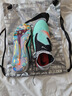 耐克（NIKE）暗煞系列男女AG足球鞋新款官方NIKE PHANTOM 6 ELITE IH3985 001金屬鉻色/黑 41 曬單實拍圖