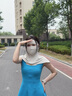 吉普（JEEP）防曬面罩女士全臉冰絲口罩夏季防紫外線(xiàn)臉基尼遮陽(yáng)戶(hù)外騎行 米色  曬單實(shí)拍圖