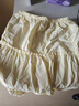 UR2025秋季新款女裝時(shí)尚休閑甜美蝴蝶結系帶半裙UYY550026 米黃 (有內襯) XS 曬單實(shí)拍圖
