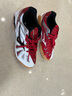 美津濃（MIZUNO）乒乓球鞋男款女WAVE  5代專(zhuān)業(yè)防滑減震運動(dòng)鞋151509白紅38 曬單實(shí)拍圖