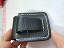 ZiPPO Zippo打火機原裝正品棕色皮套新款徽章黑色真牛皮美國正版配件鷹十字架 黑色唐草 曬單實(shí)拍圖