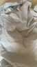 無(wú)印良品（MUJI）男式 無(wú)側(cè)縫 泡泡紗短袖睡衣 薄荷綠色條紋  XL  曬單實(shí)拍圖