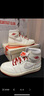 耐克（NIKE）女鞋W AIR JORDAN 1 RETRO 運(yùn)動鞋子中幫耐磨防滑籃球鞋板鞋 DB4612-100 42.5 曬單實拍圖