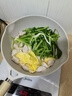 愛(ài)仕達煎鍋不粘鍋平底鍋早餐深煎鍋麥飯石色家用小炒鍋炒菜電磁爐燃氣灶 26cm加深煎炒鍋丨帶蓋 曬單實(shí)拍圖