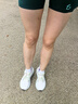 布魯克斯（BROOKS）女子平衡緩震跑鞋Glycerin 甘油22月光系列 白珍珠/青草藍(lán) 38 曬單實(shí)拍圖