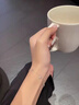 中國黃金（CHINA GOLD）S925銀月光魚尾手鏈女款輕奢小眾情人節(jié)生日禮物送女友老婆愛人 【今/次日達】月光魚尾手鏈 曬單實拍圖