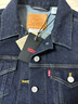 Levi's【商場同款】李維斯25年春季新款女士修身牛仔外套29945 深藍色 M 曬單實拍圖